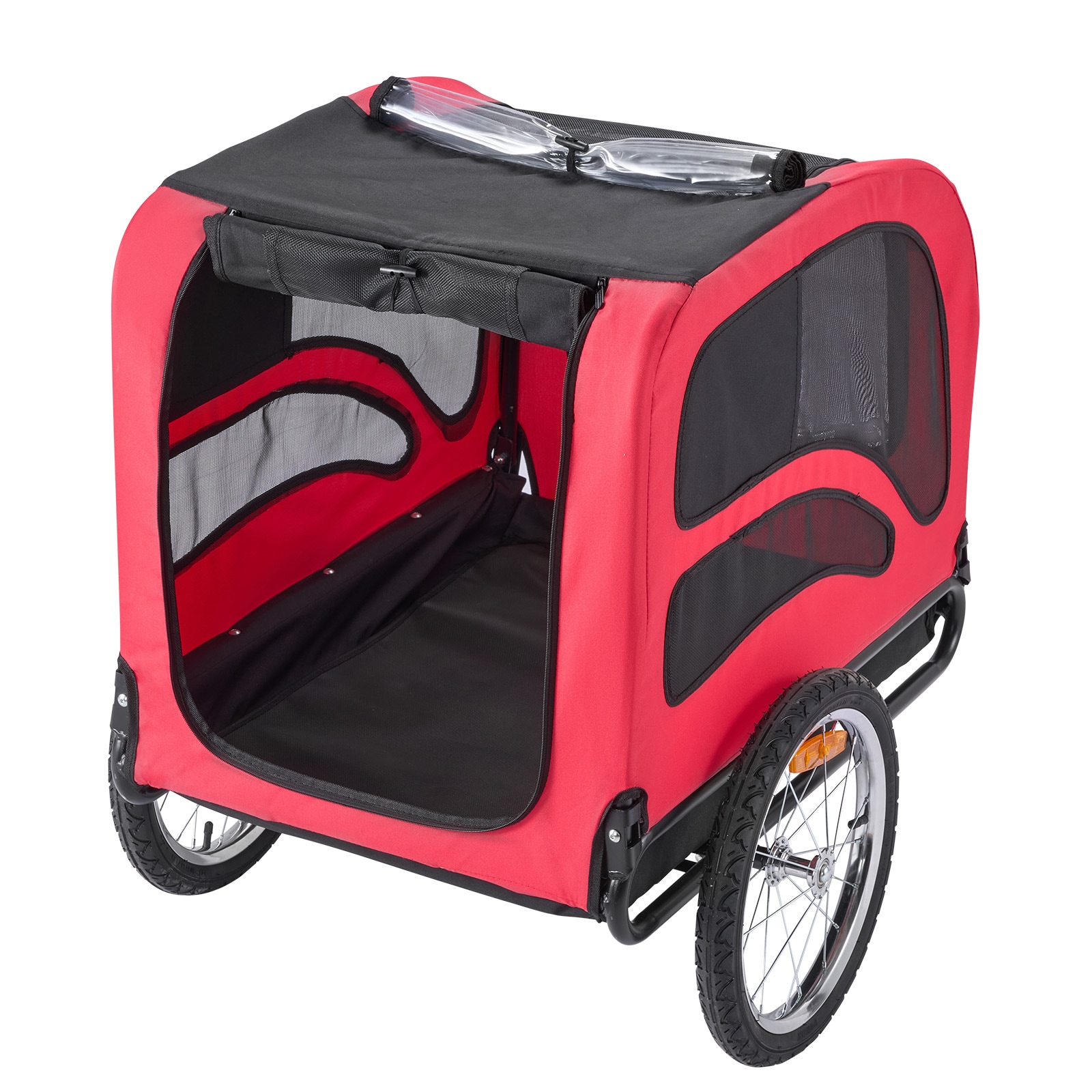 Dog Bike Trailer For Pet Transportation With Quick Release Wheels_voghion.com